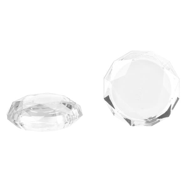 Silikonstyrspakgrepp Joystickknappskydd Universal för PS3/PS4 Transparent