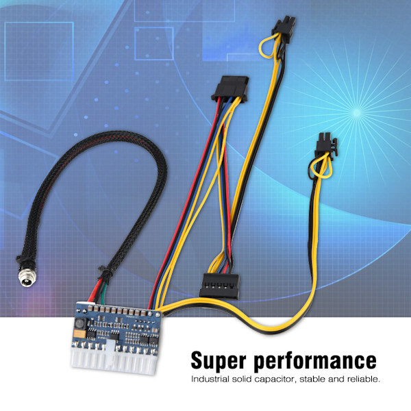 24-stifts DC ATX/MINI/ITX PSU 12V DC-ingång 250W utgångsströmförsörjningsmodul för PC