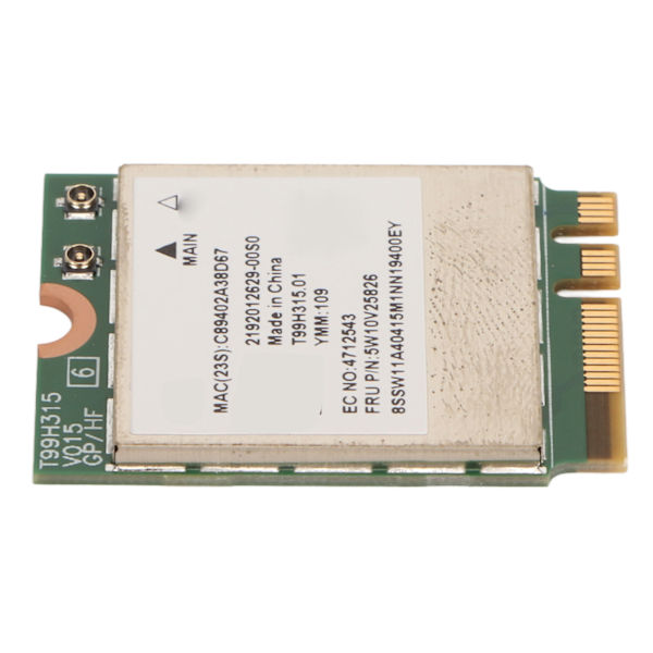 MT7922 WiFi 6E -langaton kortti NFA765 -siru Bluetooth 5.3, nopea 5400 MHz:n siirto, kannettava langaton kortti