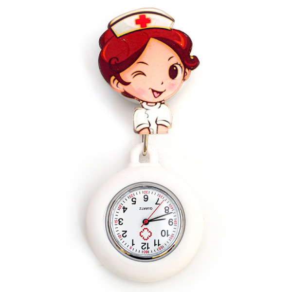 Teleskopisk sjuksköterska watch Stretch sjuksköterska klocka Watch seriefigur Djurläkare Student sjuksköterska watch Watch Watch