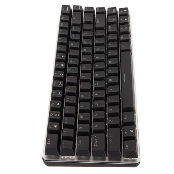 Gaming Tastatur 82 Nøgle RGB Belysning Sort Switch Ergonomisk Mekanisk Gaming Tastatur