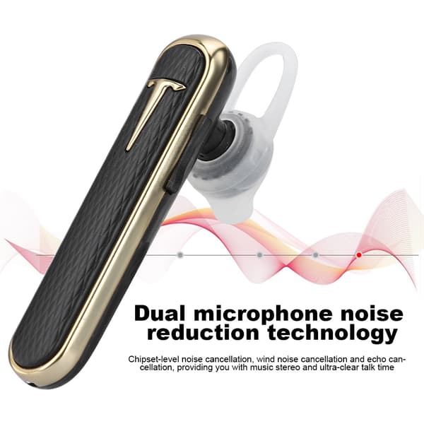 Mini Stereo Trådløs In-Ear Headset Handsfree Ørepropp Kompatibel med Bluetooth