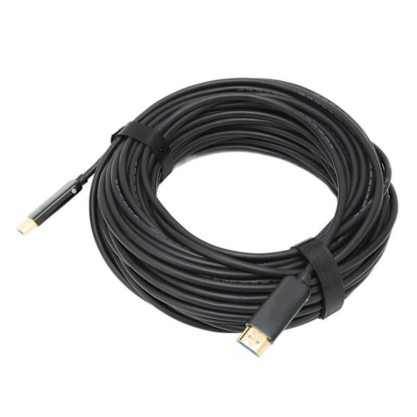 HD Multimedia Interface optisk kabel 18 Gbps 4K HDCP2.2 3D AM til AM fiberoptisk kabel til computer bærbar TV 20m / 66ft