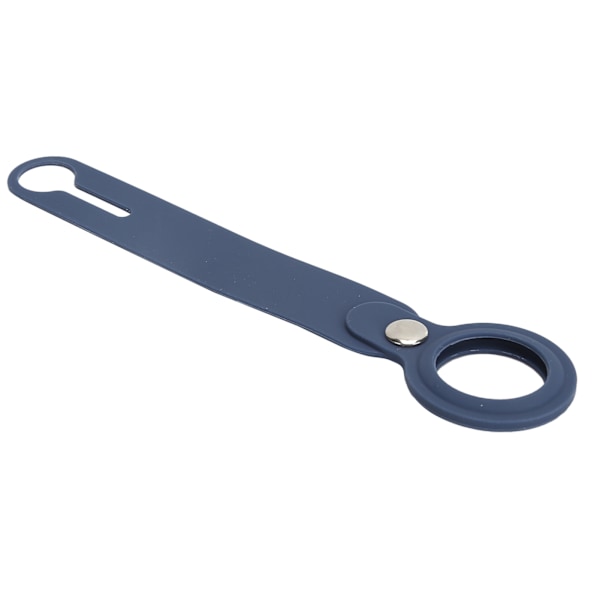 AntiLost Silikon Loop Sleeve Mjukt Skal Skin Skyddande Fodral för IOS Locator (Mörkblå)