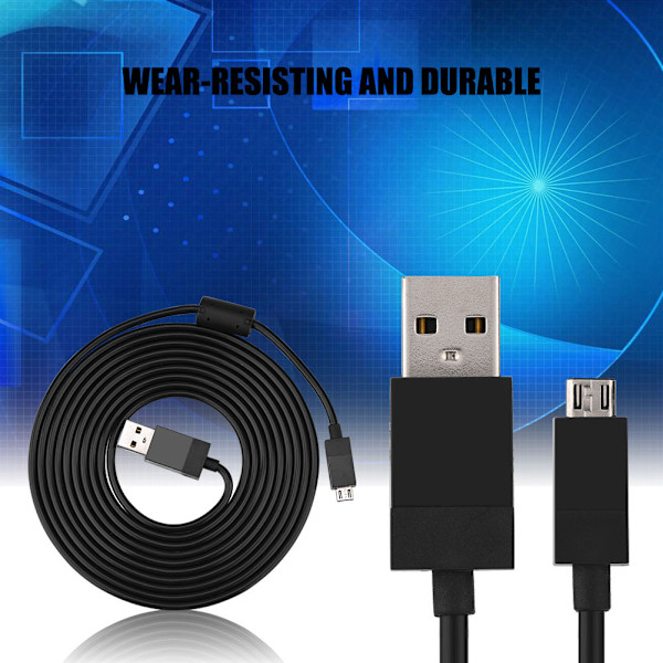 1 stk 2,7 m Hi-Speed USB-strømkabel for Xbox One trådløs kontroller