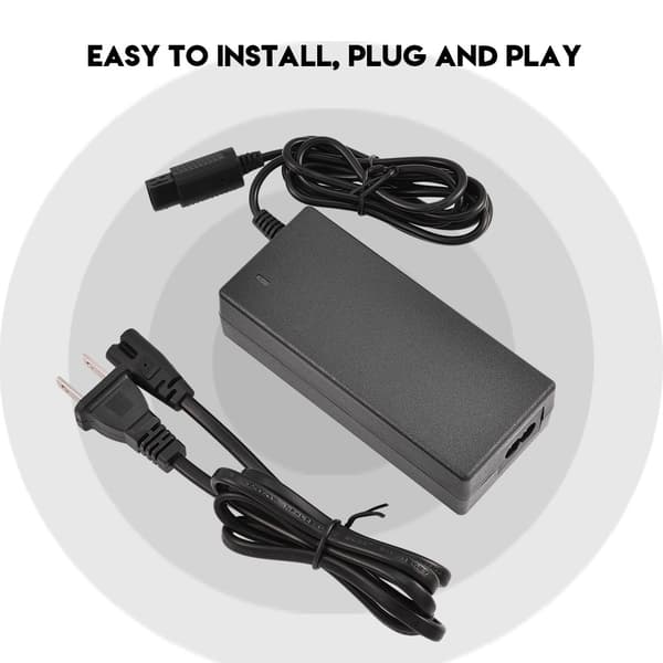 12V 3.25A AC Strømadapter Gamepad Oplader Udskiftning til NGC