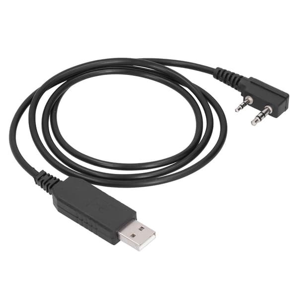 TK Skrivefrekvenslinje USB-programmeringsskabel passer til Baofeng Kenwood WalkieTalkie