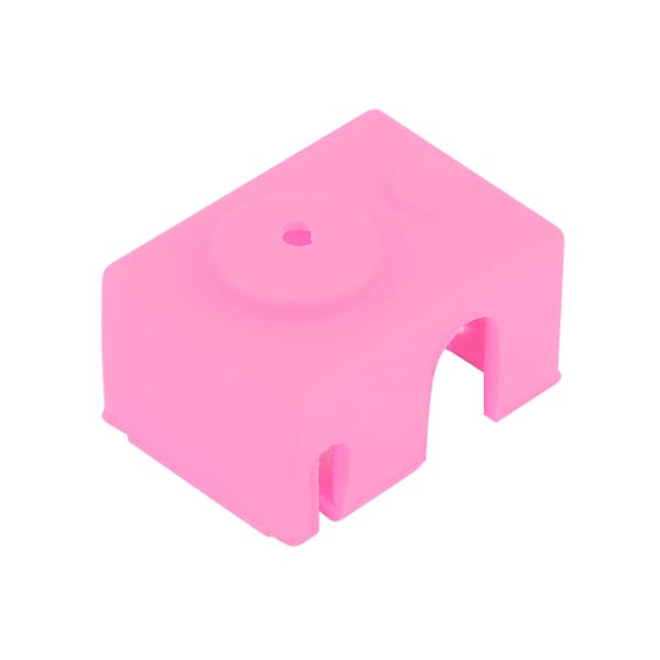 Silikonhylse for 3D-skriver, aluminium, rosa