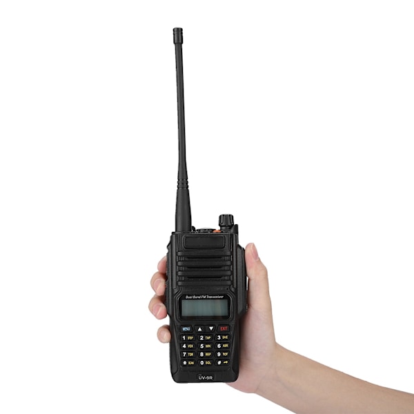 Walkie Talkie Hög Effekt Lång Räckvidd 2 Vägs Radio IP67 Vattentät för Baofeng UV-9R