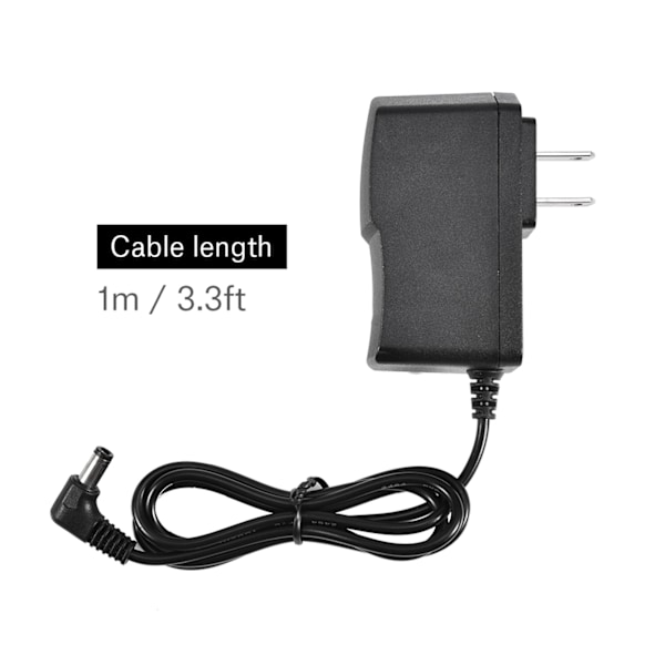 AC100-240V till DC 7.5V 2A adapter, nätadapter, väggladdare, sladd 5.5*2.5mm