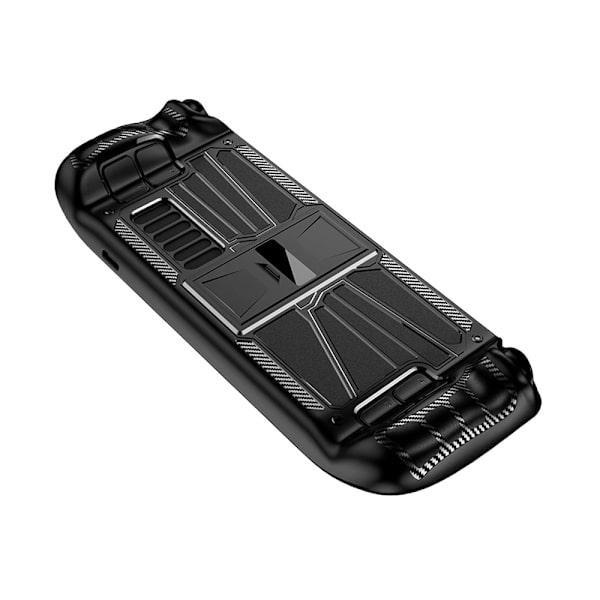 Beskyttende cover til Steam Deck, kompatibel med Stream Deck, beskyttende cover i TPU med beslag, skridsikker og kollisionssikker