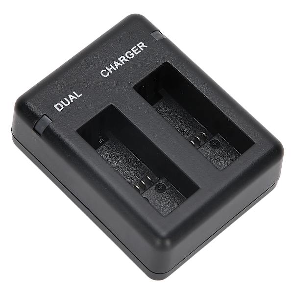 Dobbelt batterioplader med Micro USB-kabel ladestation til AHDBT‑801/Gopro801/701‑501