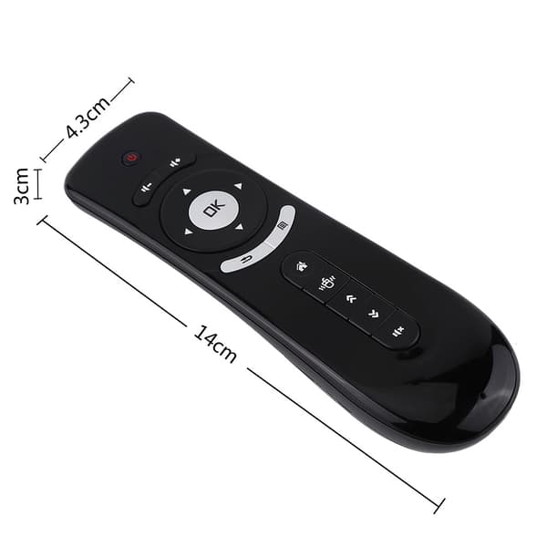 2.4G trådløs Air Fly Mouse med 3D Motion Stick for Android TV Box Tablet
