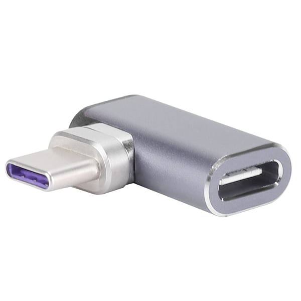 Typ-C magnetisk adapter för Macbook snabbladdning Magnet USB-C-kontakt (grå)
