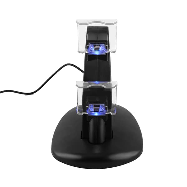 USB dobbelt opladningsstation til PS4 Playstation 4 Slim/Pro Controller