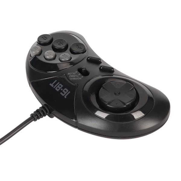 för Sega Controller 9 Pin 16Bit Mini Handheld Ergonomisk Klassisk Bärbar Gamepad Controller