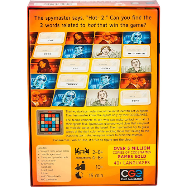 CGE Czech Games Edition Codenames Brädspel