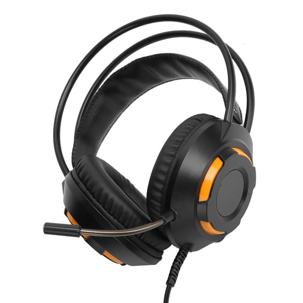 AJAZZ kablet headset over ear støjreducerende gaming headset med 3,5 mm interface AX120 (sort)