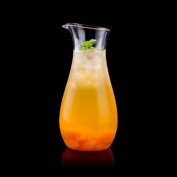 Akryl transparent juiceflaska vatten dryck behållare kittel karaff för bar hem Jug Wine 700cc