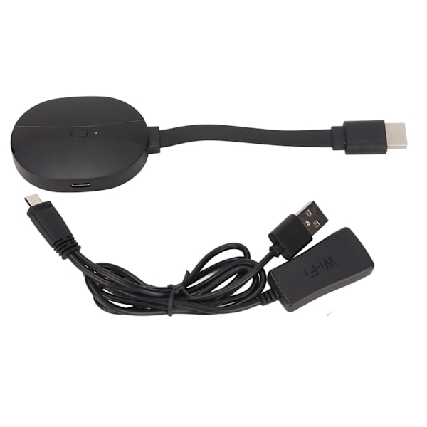Trådløs skjerm dongle-adapter multifunksjonell kablet trådløs dual-modus WiFi-skjermadapter for IOS for Android