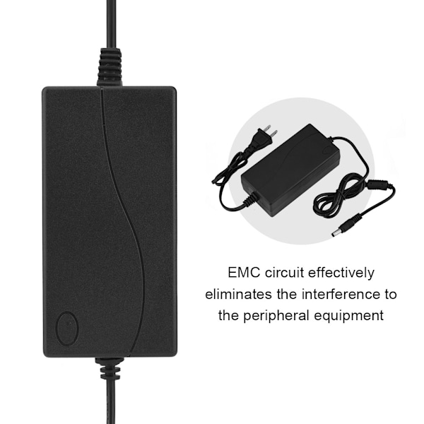 48V 2A AC DC -virtalähteen sovitin 5.5*2.1 mm POE / CCTV / LED-näyttöön