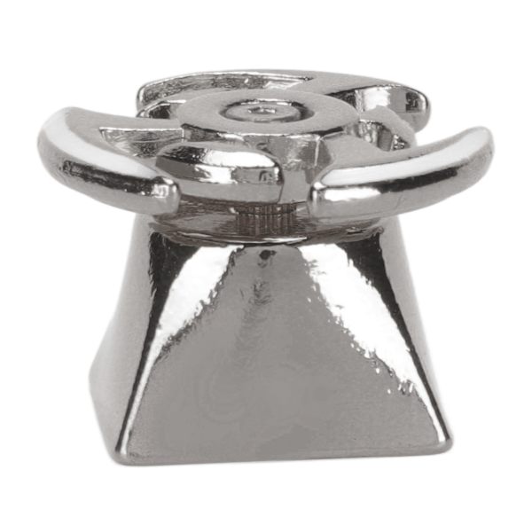 Roterande tangentknapp Roterande metalltoppform Ergonomisk design DIY Anpassad tangentknapp för mekaniska tangentbord Grå
