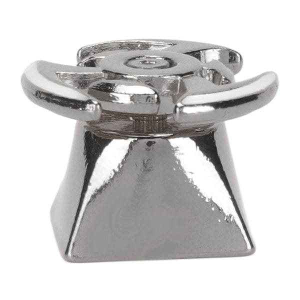 Roterende nøkkelhette Roterende metall toppform Ergonomisk design DIY tilpasset nøkkelhette for mekaniske tastaturer Grå