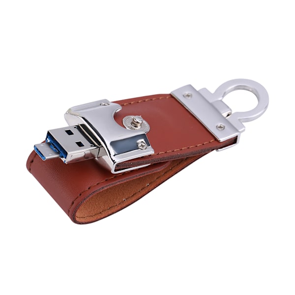 Bärbar USB2.0 Vattentät Flash Drive Minnesenhet U-disk Hög Hastighet för PC och Telefon 64GB