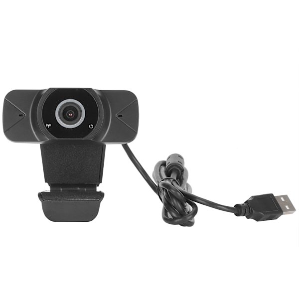 1080P HD webkamera for nettbasert USB videokonferanse med innebygd mikrofon