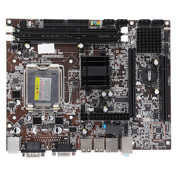 Hovedkort LGA 775 DDR3 for Intel G41 Chipset Dual Channel Desktop Datamaskin Hovedkort