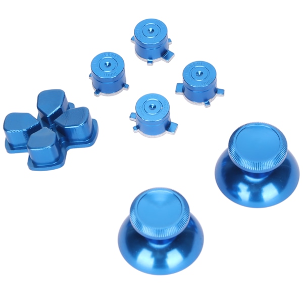 Controller-knap, joystick-tast, aluminiumslegering ABXY-knapper til Playstation5-controller, blå