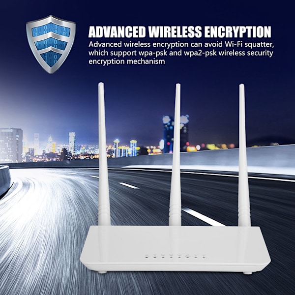 Tenda/Tengda 3F Tre hemantenner trådlös router WiFi 300Mbps överföringshastighet