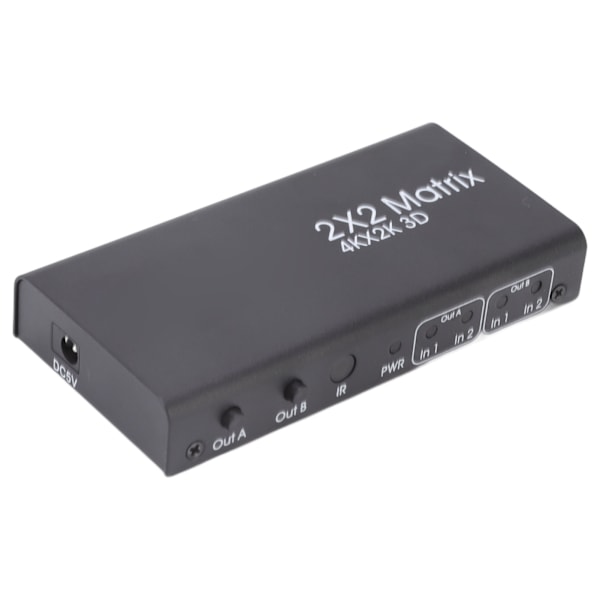 HD Multimedia Interface Switcher 2 ind 2 ud 4K 30Hz Auto High Definition Multimedia Interface Selector Hub