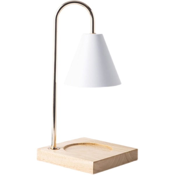 Lysvarmerlampe med timer, elektrisk dimbar lysvarmerlampe, justerbar lysvarmer for voks, lysvarmer for glasslys