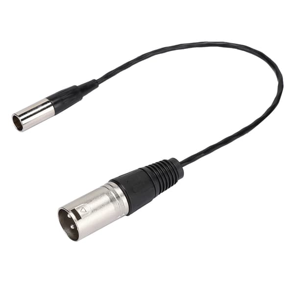 Mini XLR 3PIN han til Canon lydkabel til overførsel af kameramikrofon-interface