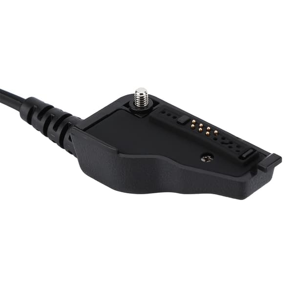 PTT Interphone Luftkanal Rør Hovedtelefon Øretelefon til TK385 Radio Intercom