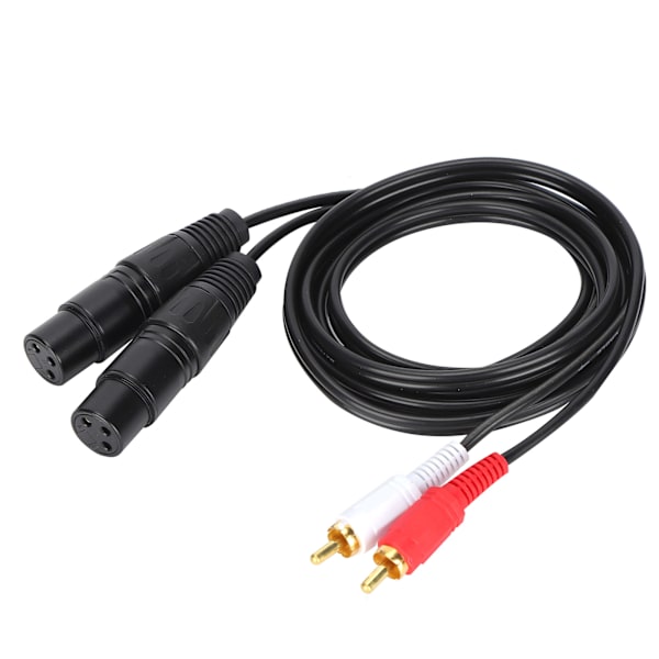 JORINDO Mikrofonkabel Dual XLR Hun til Dual RCA Balanceret Signalforbindelsesledning