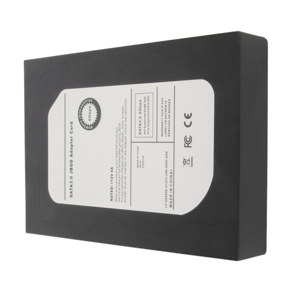 5-portars M.2 SATA SSD till 3,5-tums SATA3.0-adapter 6 Gbps JBOD-höljesadapter för Win 7 8 10 11 för 2230 2242 2260 2280 SSD