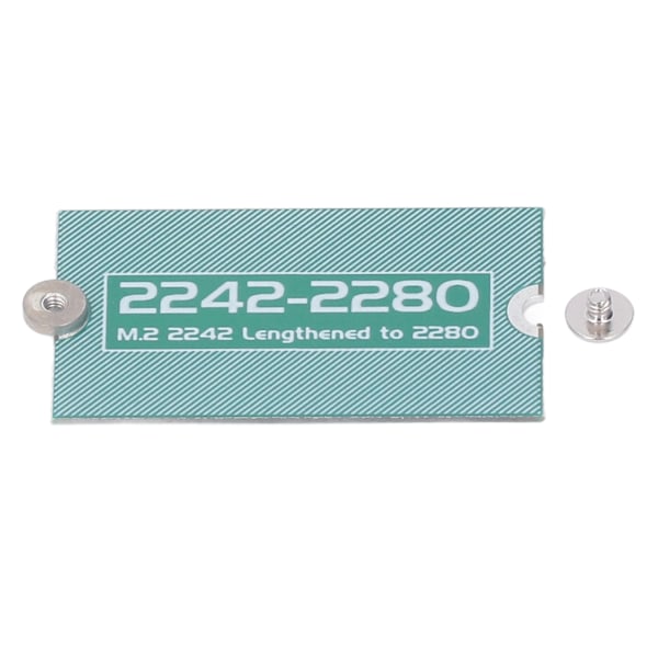 M.2 NGFF NVMe längdförlängningsadapterfäste PCB M.2 SSD förlängningsfästekortplatta för 2242 till 2280
