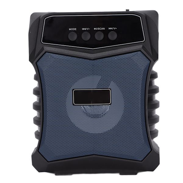 NRG‑301A Kannettava Bluetooth-karaokelaitin 3 tuuman langaton karaokelaitin ulkokäyttöön, tanssikonferenssiin, sininen