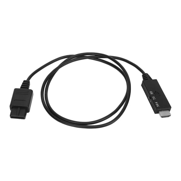 For N64 til HD-konverterkabel til N64 til HD Multimedia Interface-adapterkabel til SNES til NGC til SFC-spilkonsol