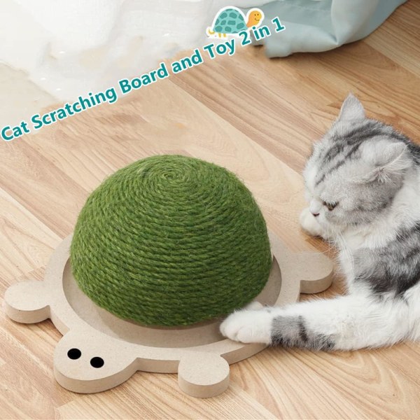 Kissan raapimislelu, Sisal-kissan raapimispallo, kissan raapimislelu pallolla, luonnollinen sisal-kissan raapimistyyny pallolla, interaktiiviset lelut kissoille