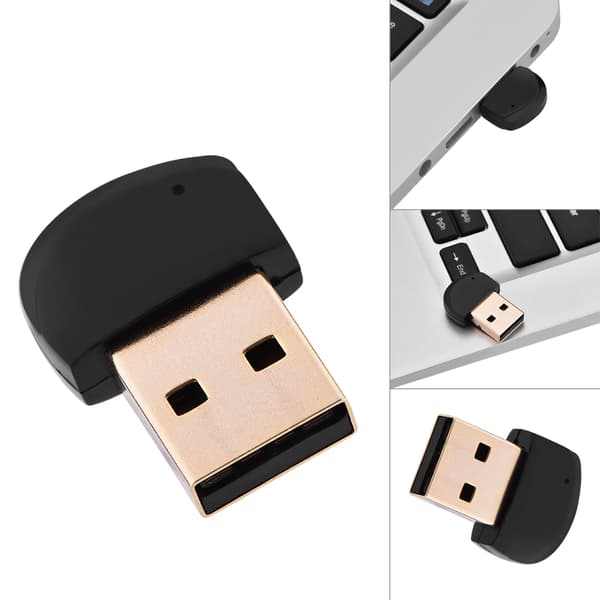 Mini Drive Free USB Bluetooth 4.2 Audio Adapter Transmitter Trådløs USB Dongle