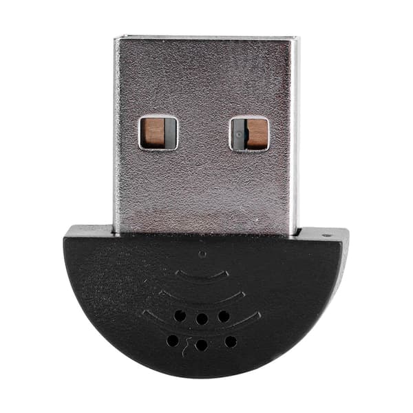 Bärbar USB Mini Studio Talmikrofoninspelning Ljud MIC-adapter för dator PC