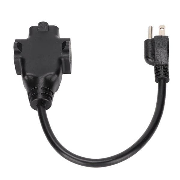 1-3 jatkojohdon jakaja 5-15P uros - 3x5 5-15R naaras 16AWG raskaan sarjan kaapeli kotitoimistoon