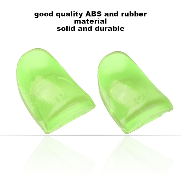 2 st/set Hållbara R2 L2 knappar Trigger Extender Extension för PS4 Controller (Grön)