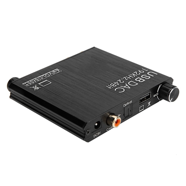 AY107 DAC-omvandlare Digital-till-analog ljudomvandlare RCA 3,5 mm koaxial optisk ljudomvandlare