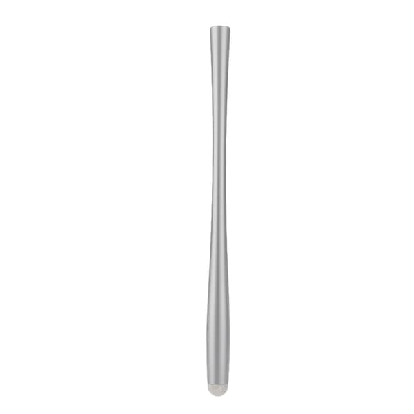 W3L Slim Body Multi-Function Stylus Touch Screen Tegnepen 8A Sølvfiber Klud Pen TipSølv