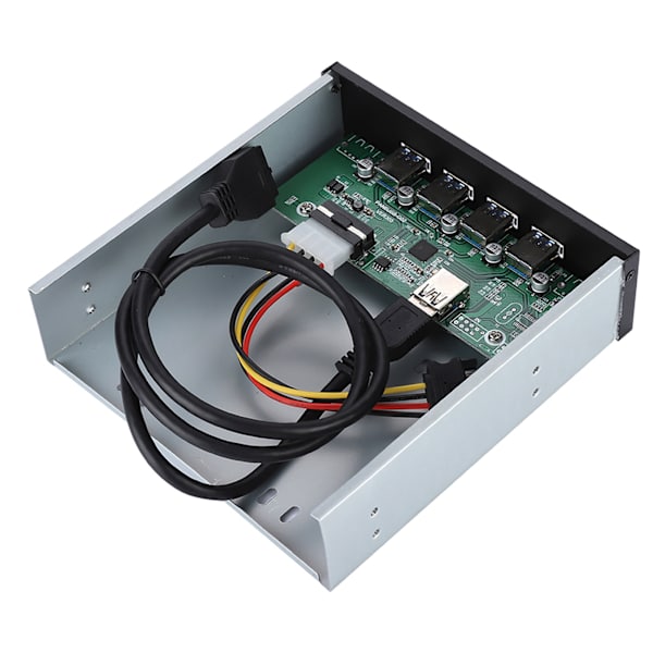 5,25 tommers 19PIN til USB3.0 CD-driver 4-porters HUB frontpanel CD-ROM utvidelsesmobilstativ