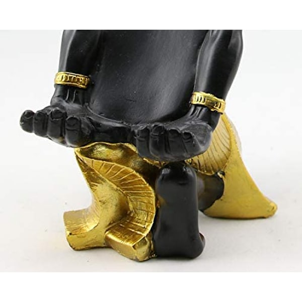 Koti sisustus koriste-esine figuriini luova viiniräkki kalusteet Anubis Jumala hartsi retro koristeet toimistoon työpöydälle, 13 * 18 cm